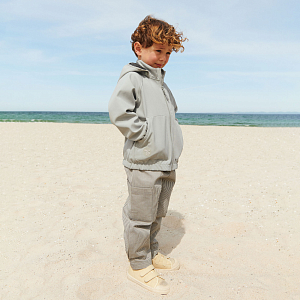 Брюки повседневные Wheat, полоски серого агата